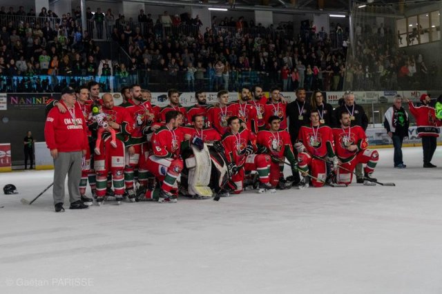 Photo hockey match Epinal  - Courbevoie  le 22/04/2019