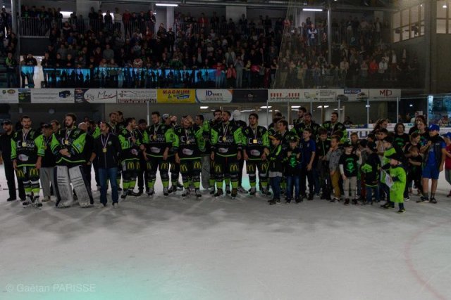 Photo hockey match Epinal  - Courbevoie  le 22/04/2019