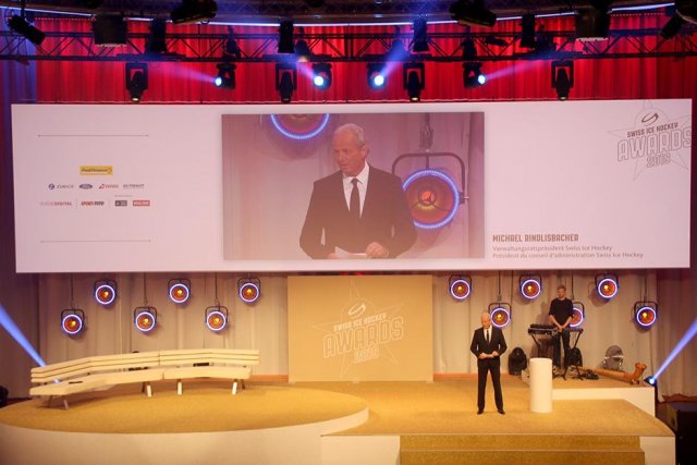 Photo hockey reportage Swiss Ice Hockey Awards 2019