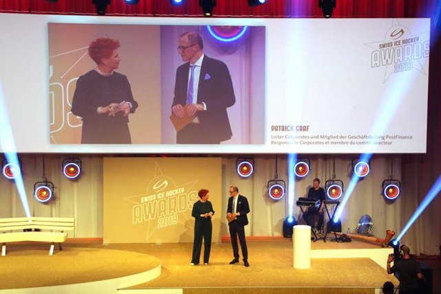 Photo hockey reportage Swiss Ice Hockey Awards 2019