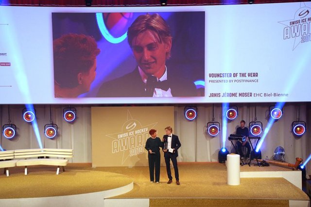 Photo hockey reportage Swiss Ice Hockey Awards 2019