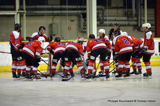 Photo hockey reportage Match amical à Chamonix