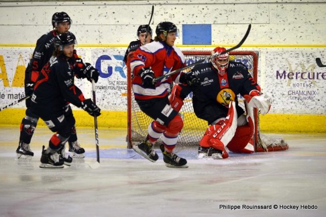 Photo hockey reportage Match amical à Chamonix