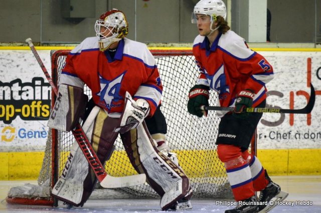 Photo hockey reportage Match amical à Chamonix