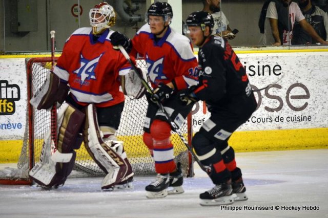 Photo hockey reportage Match amical à Chamonix