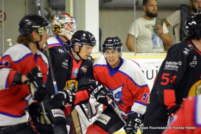 Photo hockey reportage Match amical à Chamonix