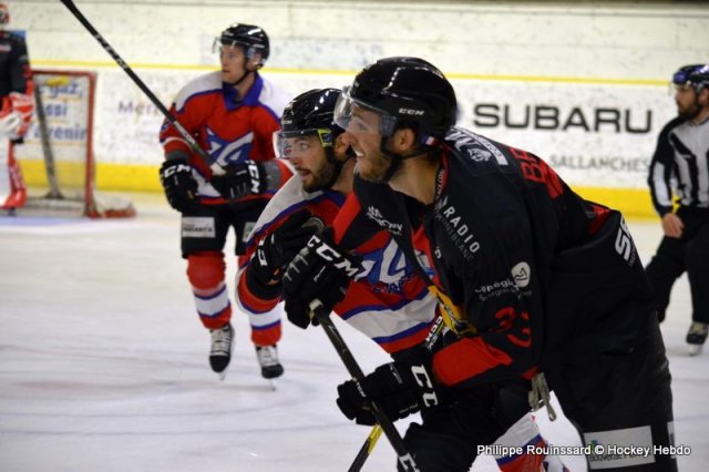 Photo hockey reportage Match amical à Chamonix