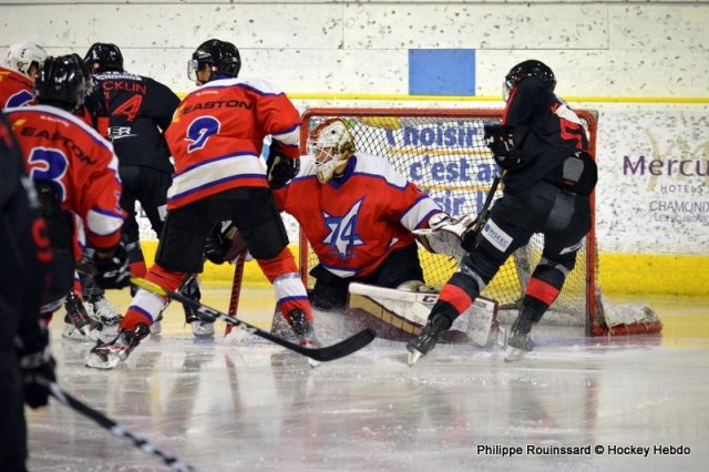 Photo hockey reportage Match amical à Chamonix
