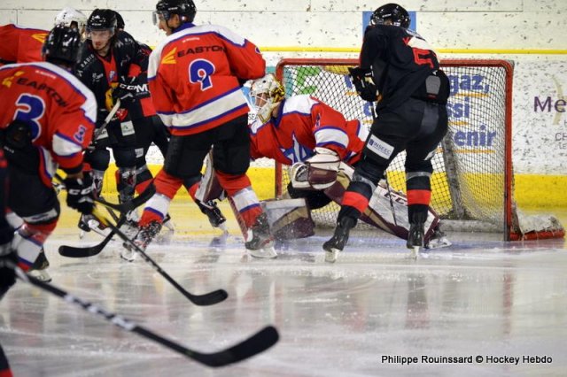 Photo hockey reportage Match amical à Chamonix