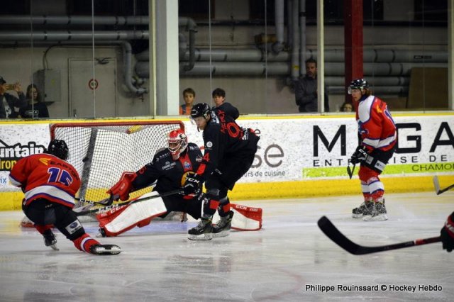 Photo hockey reportage Match amical à Chamonix