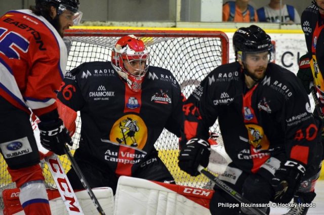 Photo hockey reportage Match amical à Chamonix