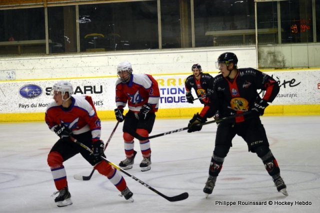 Photo hockey reportage Match amical à Chamonix