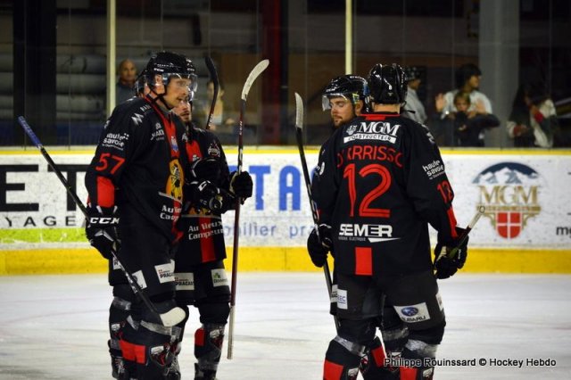 Photo hockey reportage Match amical à Chamonix