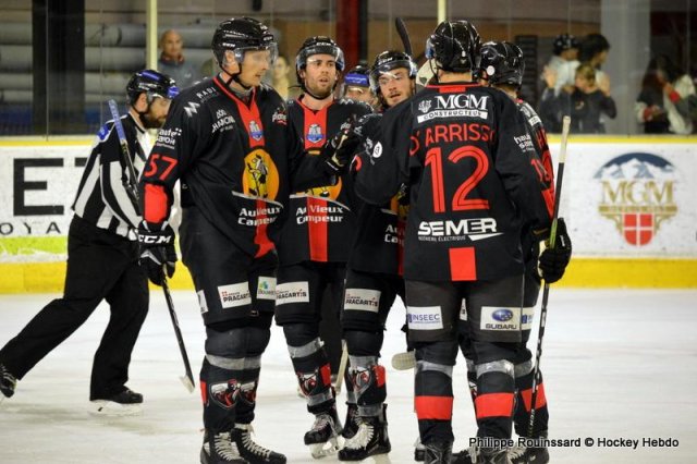 Photo hockey reportage Match amical à Chamonix