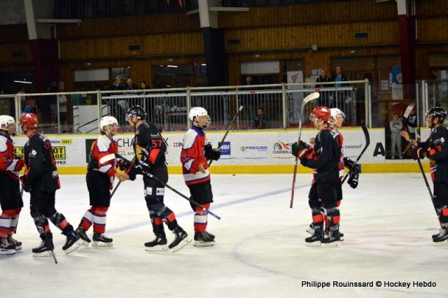 Photo hockey reportage Match amical à Chamonix
