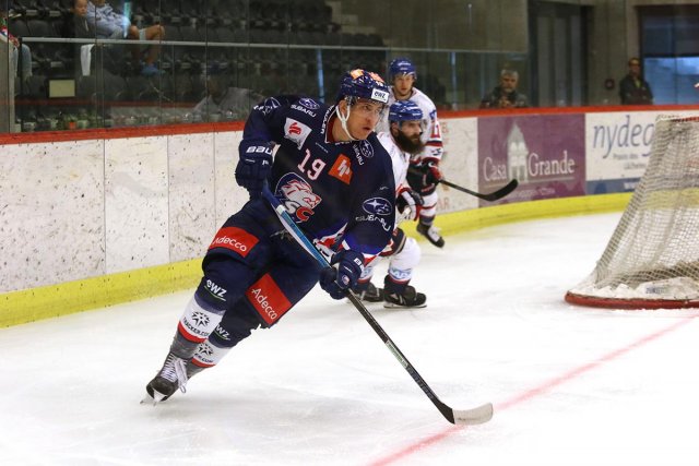 Photo hockey match Zürich - Mannheim le 17/08/2019