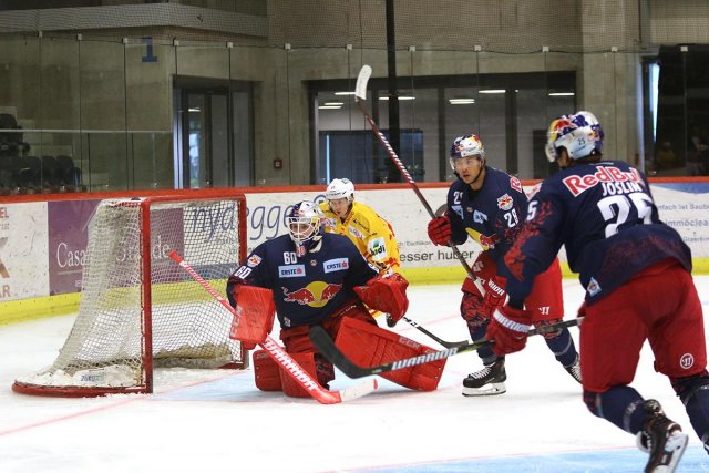 Photo hockey match Bienne - Salzbourg le 17/08/2019