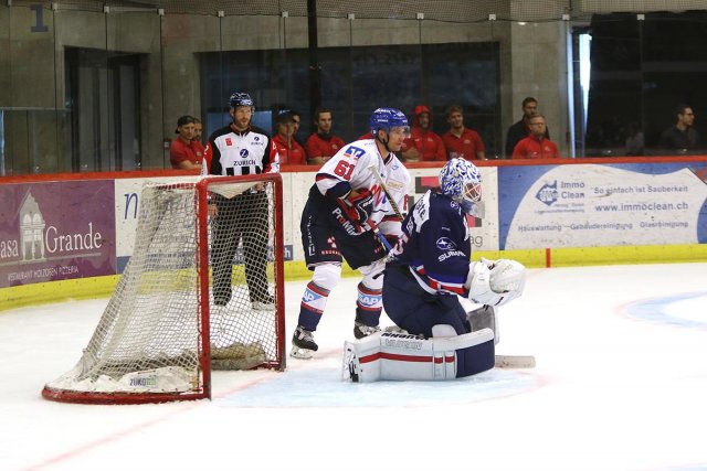 Photo hockey match Zürich - Mannheim le 17/08/2019