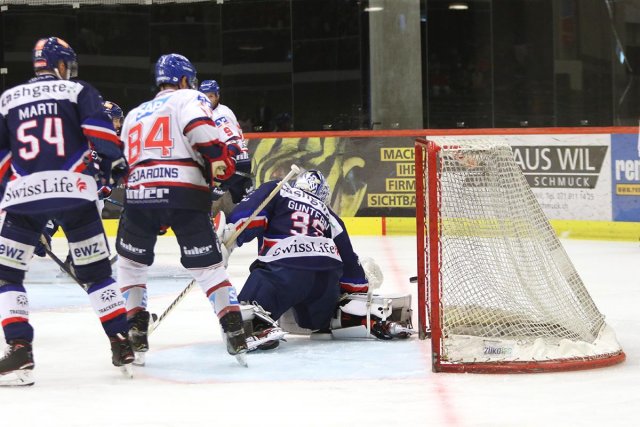 Photo hockey match Zürich - Mannheim le 17/08/2019