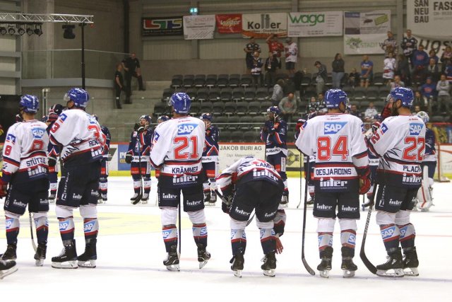 Photo hockey match Zürich - Mannheim le 17/08/2019