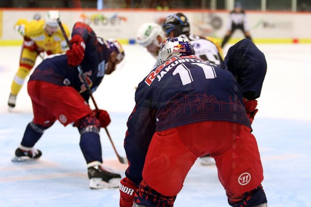 Photo hockey match Bienne - Salzbourg le 17/08/2019