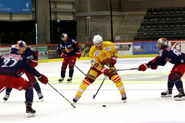 Photo hockey match Bienne - Salzbourg le 17/08/2019