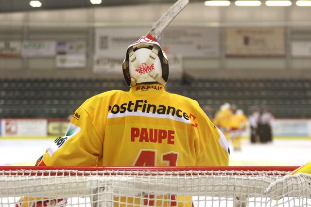 Photo hockey match Bienne - Salzbourg le 17/08/2019