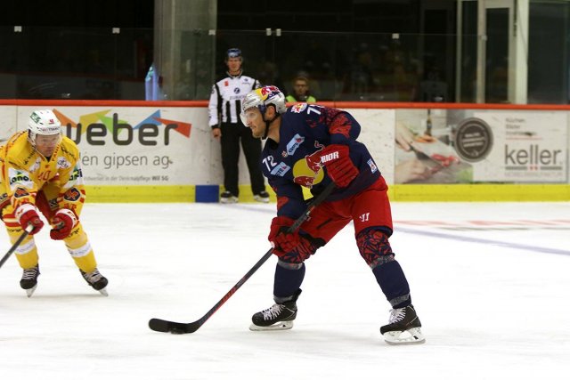 Photo hockey match Bienne - Salzbourg le 17/08/2019