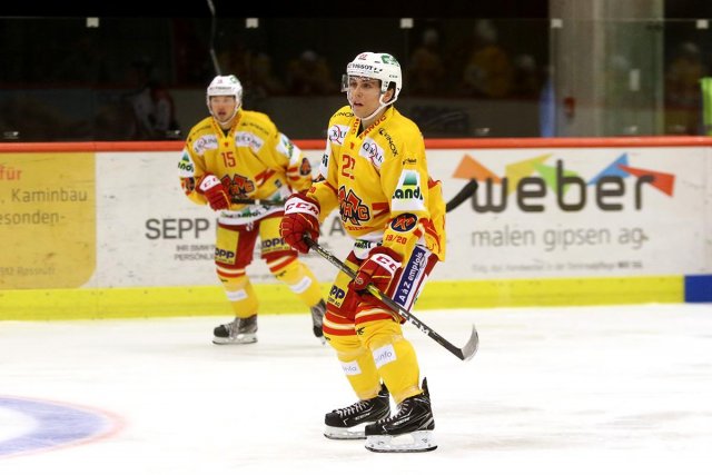 Photo hockey match Bienne - Salzbourg le 17/08/2019