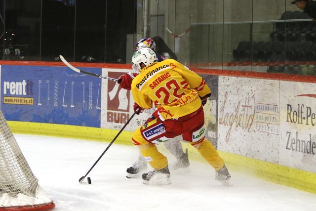 Photo hockey match Bienne - Salzbourg le 17/08/2019