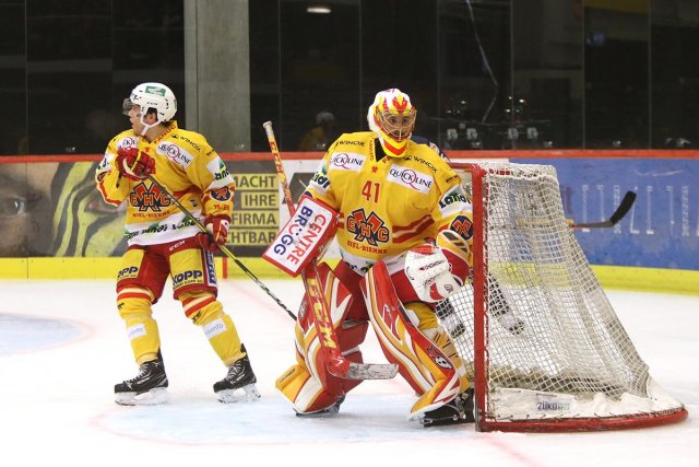 Photo hockey match Bienne - Salzbourg le 17/08/2019