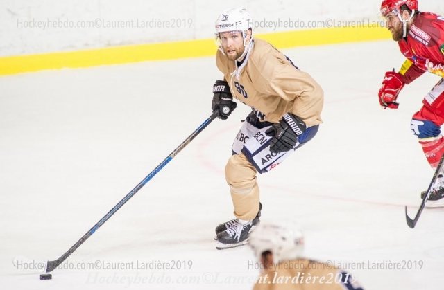 Photo hockey match Grenoble  - La Chaux-de-Fonds le 20/08/2019