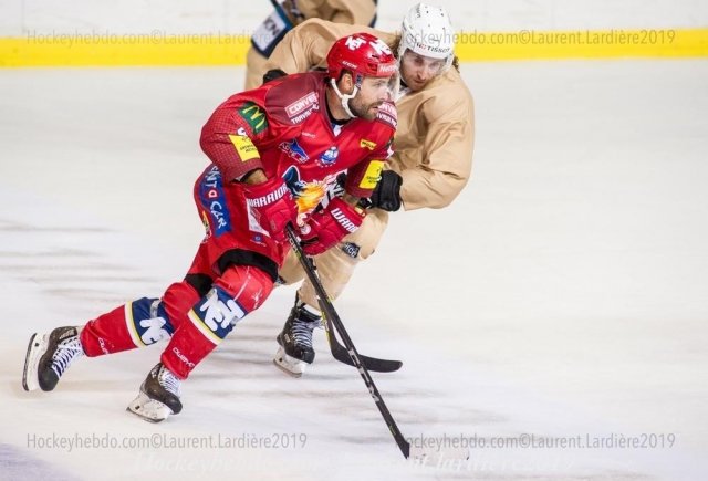 Photo hockey match Grenoble  - La Chaux-de-Fonds le 20/08/2019