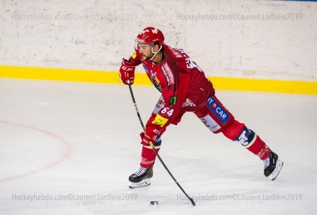 Photo hockey match Grenoble  - La Chaux-de-Fonds le 20/08/2019