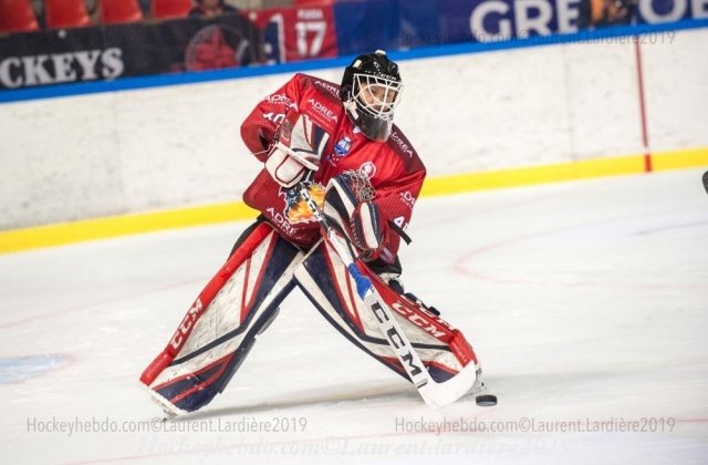 Photo hockey match Grenoble  - La Chaux-de-Fonds le 20/08/2019