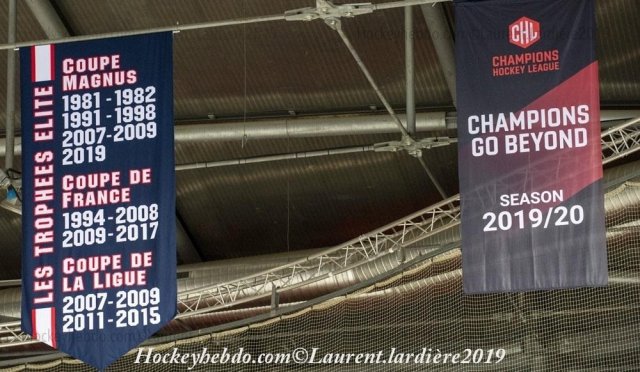 Photo hockey match Grenoble  - La Chaux-de-Fonds le 20/08/2019