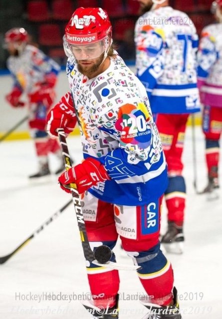 Photo hockey match Grenoble  - La Chaux-de-Fonds le 20/08/2019