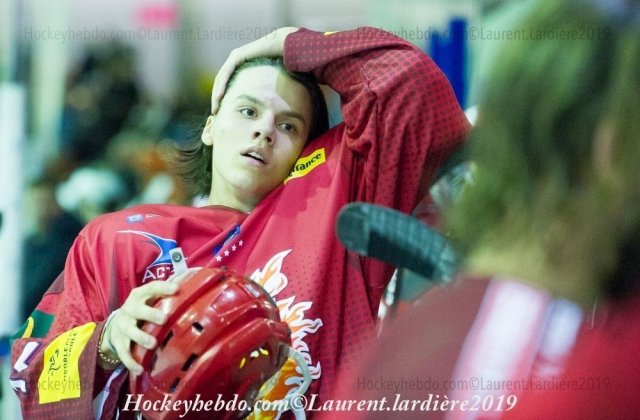 Photo hockey match Grenoble  - La Chaux-de-Fonds le 20/08/2019
