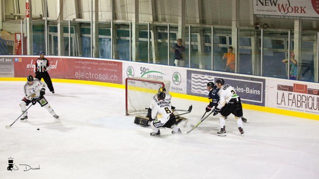 Photo hockey match Fribourg - Rouen le 27/08/2019