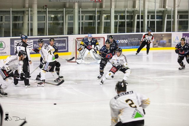 Photo hockey match Fribourg - Rouen le 27/08/2019