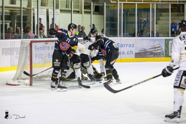 Photo hockey match Fribourg - Rouen le 27/08/2019