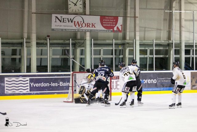 Photo hockey match Fribourg - Rouen le 27/08/2019