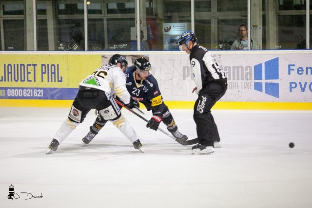 Photo hockey match Fribourg - Rouen le 27/08/2019