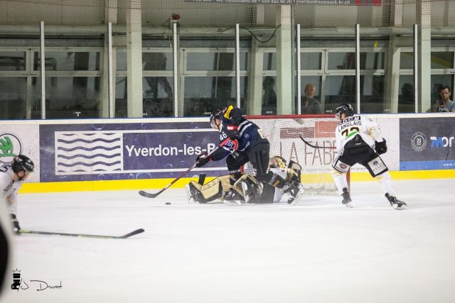 Photo hockey match Fribourg - Rouen le 27/08/2019