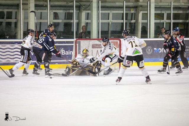 Photo hockey match Fribourg - Rouen le 27/08/2019