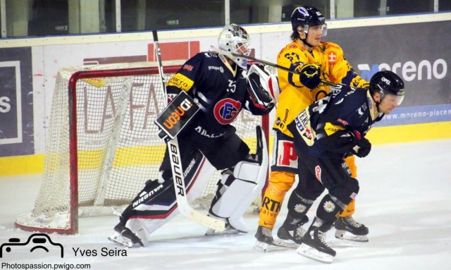 Photo hockey match Fribourg - Rauma le 29/08/2019