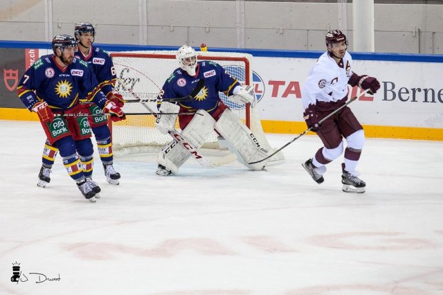 Photo hockey match Genève - Düsseldorf le 06/09/2019