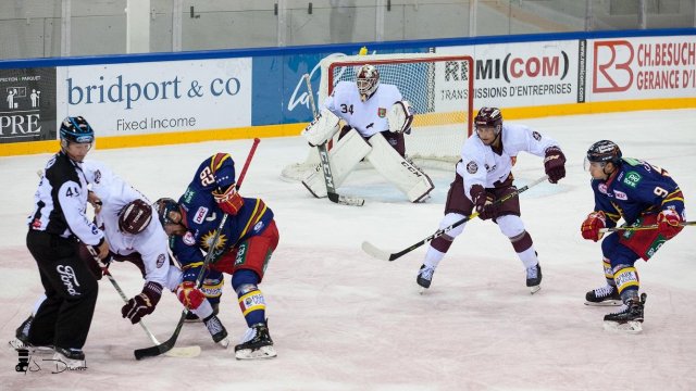 Photo hockey match Genève - Düsseldorf le 06/09/2019
