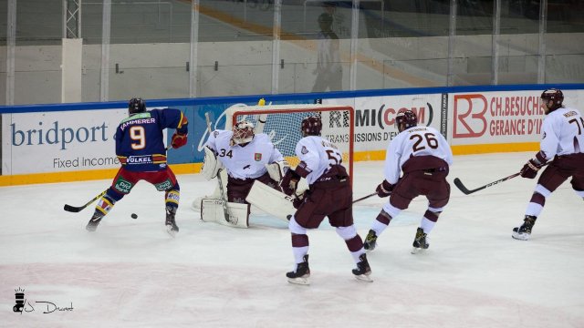 Photo hockey match Genève - Düsseldorf le 06/09/2019