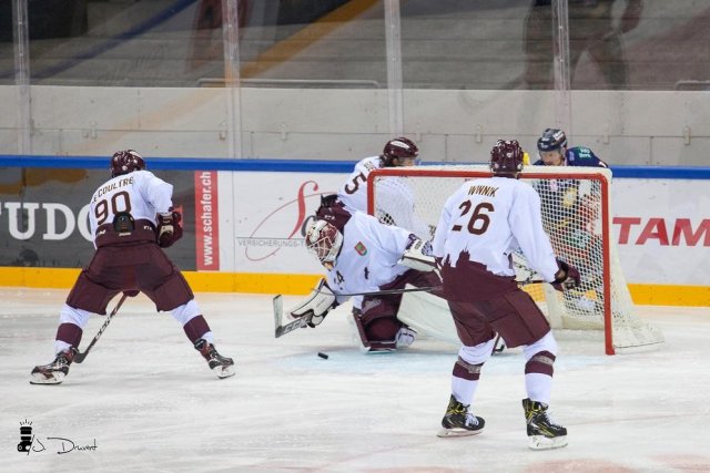 Photo hockey match Genève - Düsseldorf le 06/09/2019